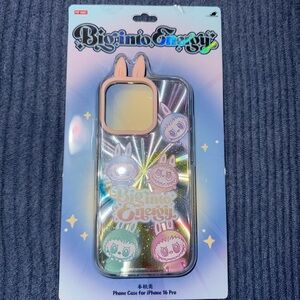 Labubu Big into Energy 16 pro IPhone case